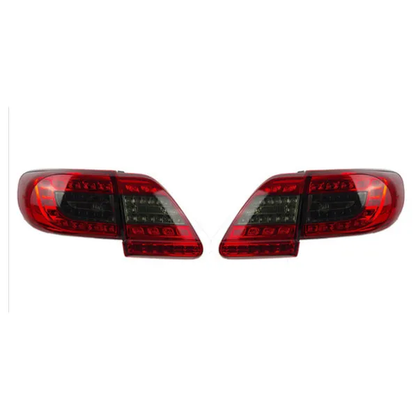 Automobile Tail Lights For Toyota Corolla 2011-2013 Taillights LED DRL Running Light Fog Lamp Angel Eyes Rear Parking Bulb