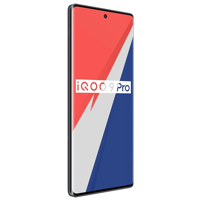 Téléphone portable d'origine Vivo IQOO 9 Pro 5G 12 Go de RAM 256 Go 512 Go de ROM Octa Core Snapdragon 8 Gen 1 50MP NFC Android 6,78 "Plein écran d'empreintes digitales Face Wake Smart Phone