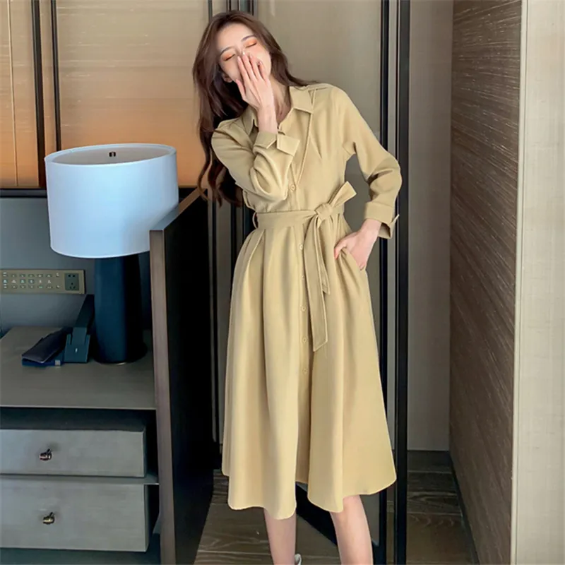 knee length dresses for ladies Dubarry Hanlon Ladies' Midi Length Shirt Dress