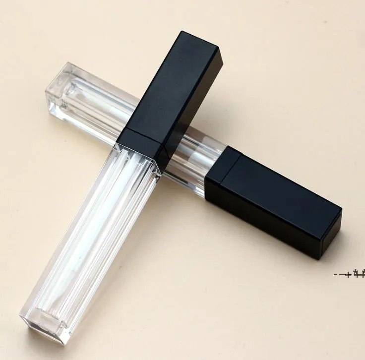 NEW5ml Lip gloss Plastic Bottle Containers Empty Clear Lipgloss Tube Eyeliner Eyelash Container RRF12992