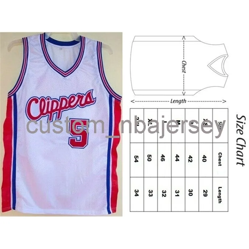 Männer Frauen Jugend DANNY MANNING HOME RETRO BASKETBALL JERSEY mit individuellem Namen und beliebiger Nummer genäht