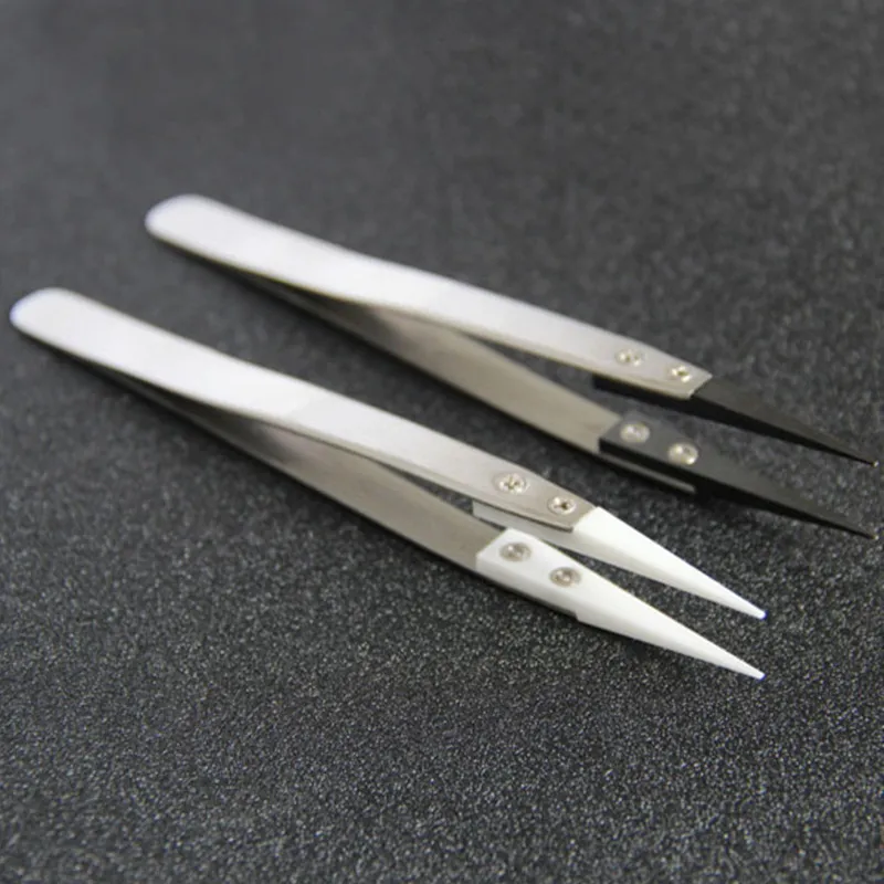 Premium Ceramic Tweezers Set - Heat Resistant, Non-Conductive, Stainless  Steel Precision Tools for Electronics & E-Cigarettes from Dhgate Common  Tools