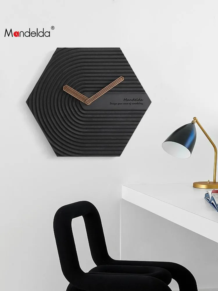 غرفة المعيشة نوم ساعة الحائط الصامت الحديثة تصميم جيرالت الإبداعية الفن الشمال reloj جدارية المنزل bl50wc الساعات