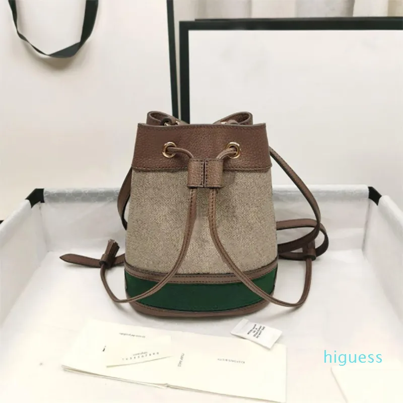 Tasarımcı-Kadın Kova Omuz Çantaları Hakiki Deri Çanta Ayarlanabilir Kayış Moda Basit Taşınabilir Eğlence Crossbody Çanta