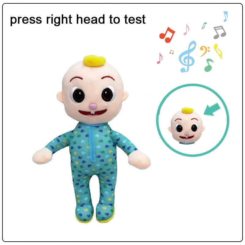 ₩14,365에서 JJ 장난감 뮤지컬 베이비 음악을위한 부드러운 봉제 인형 Barbie Doll 가족 키즈 장난감 생일 선물 애니메이션 플러시 DHgate