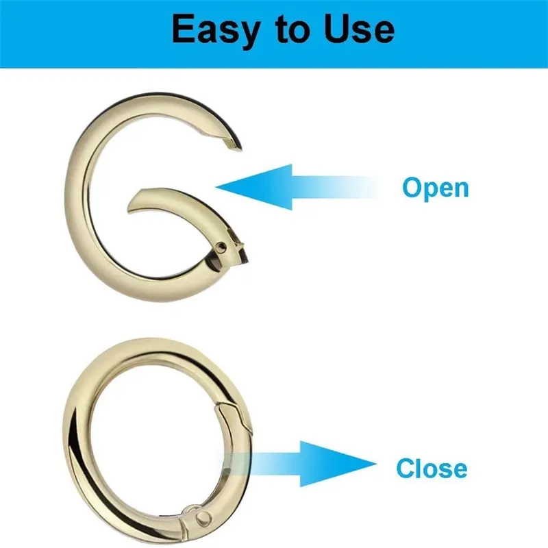 2PCS 3cm Golden Purse Clasp, Purse Chain Clasp, Strap Clasp, Replacement  Connector Clasp, High Quality