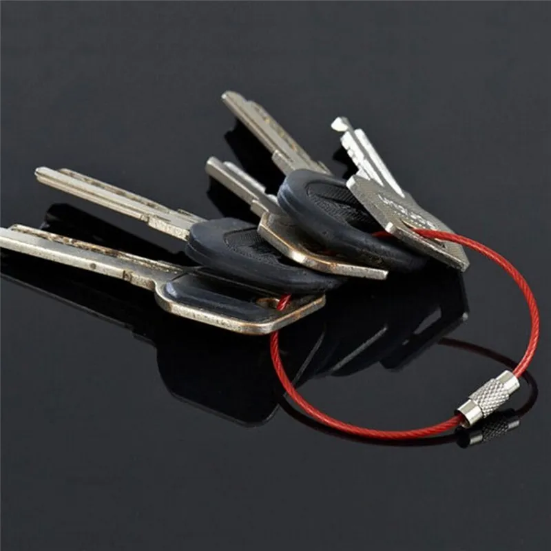 Stainless Steel Wire Keychain Tag Rope Wire... From Likegrace, $2.35 ...