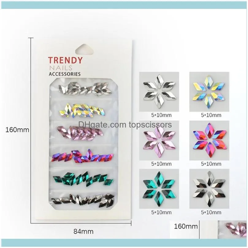 Nail Art Decorations A Set Clear Crystal Gold 3D Non Flat Back Rhinestones Shoes And Dancing Decoration Diamond Gem