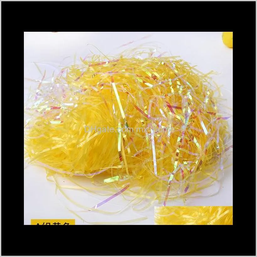 easter henhouse grass decoration children easter decoration props spring color henhouse grass bag