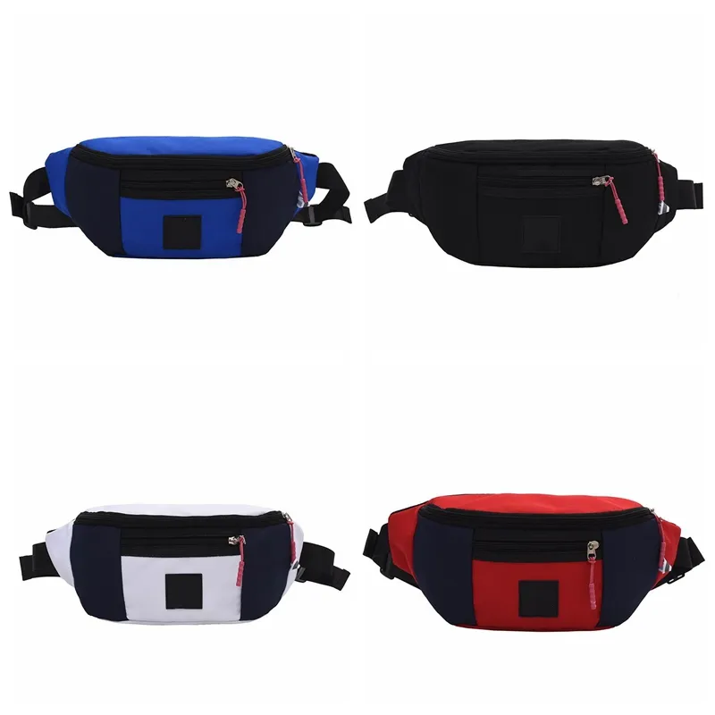 Kleurrijke Taille Bag Waterdichte Grote Capaciteit Canvas Outdoor Hiking Fanny Pack Casual Sports Running Clutch Bag Multifunctionele Mobiele Telefoon Beurs