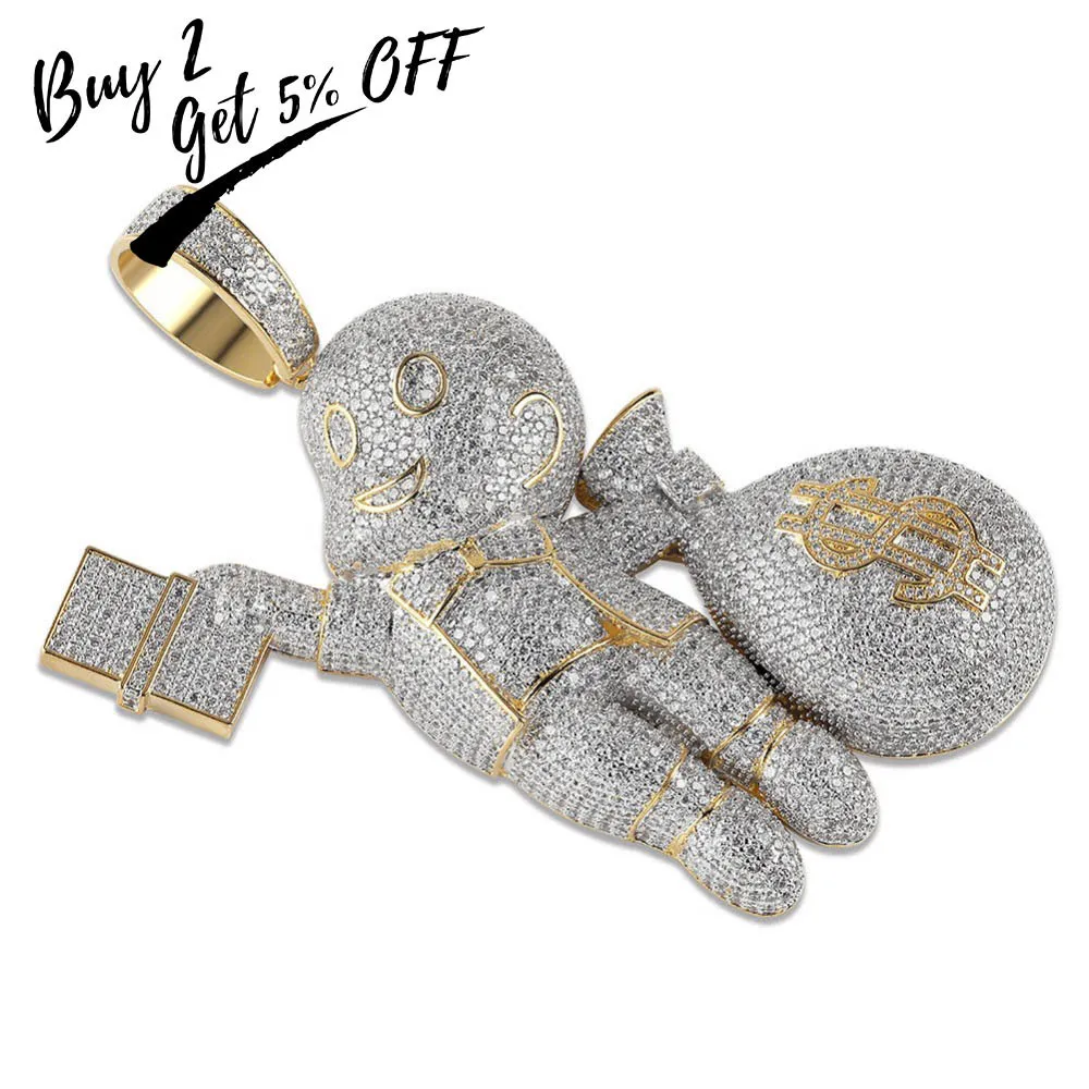 Silver gangster chain deals