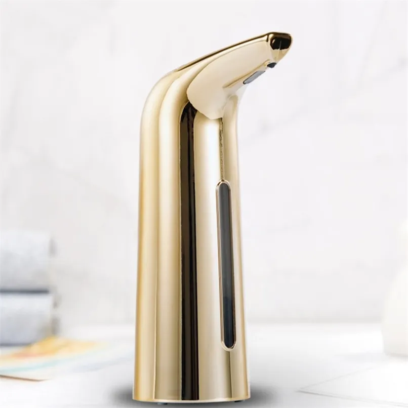 400 ml Automatische Zeepdispenser Infrarood Touchless Liquid Smart Sensor Hands Free Sanitizer Induction Shampoo 211206