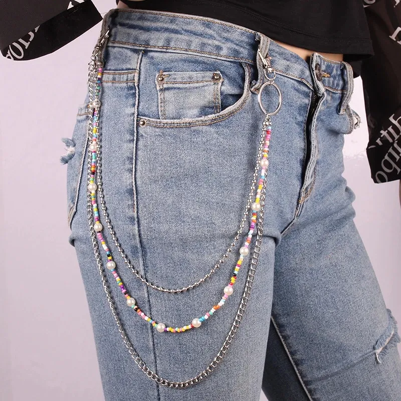 Chic Multi Layered Beads Pants Chain With Imitation Pearl Trendy 2021 Thigh  Belt Fashion From Glamorousgem2005, $2.61