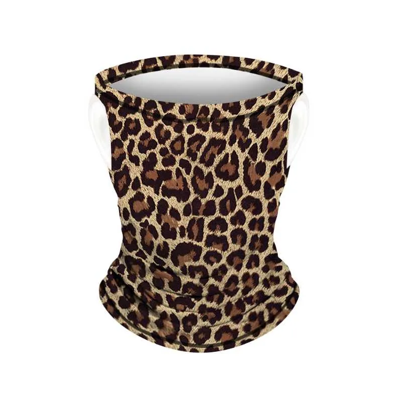 Sjaals Zomer Outdoor Magic Buisvormige Sjaal Balaclava Gezicht Hoofdband Cheetah Print Hoofd Bandana Voor Vrouwen Men Mission Neck Gaiterer Masker