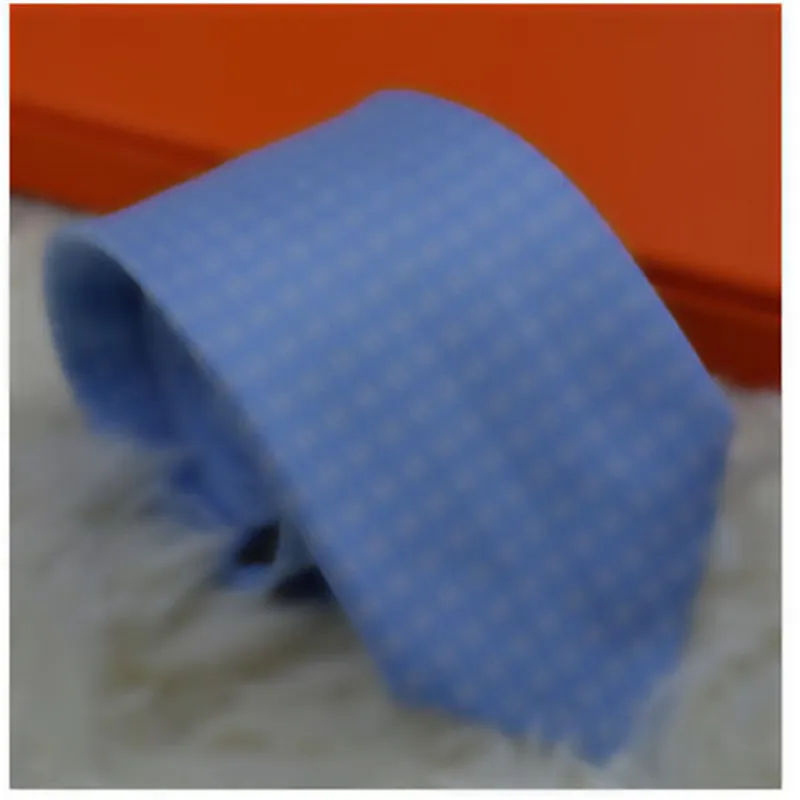 Cravates de cou Cravate en soie Slim Hommes d'affaires étroits Hommes Jacquard Cravate tissée Ensemble 7,5 cm avec boîte 12 2XFF