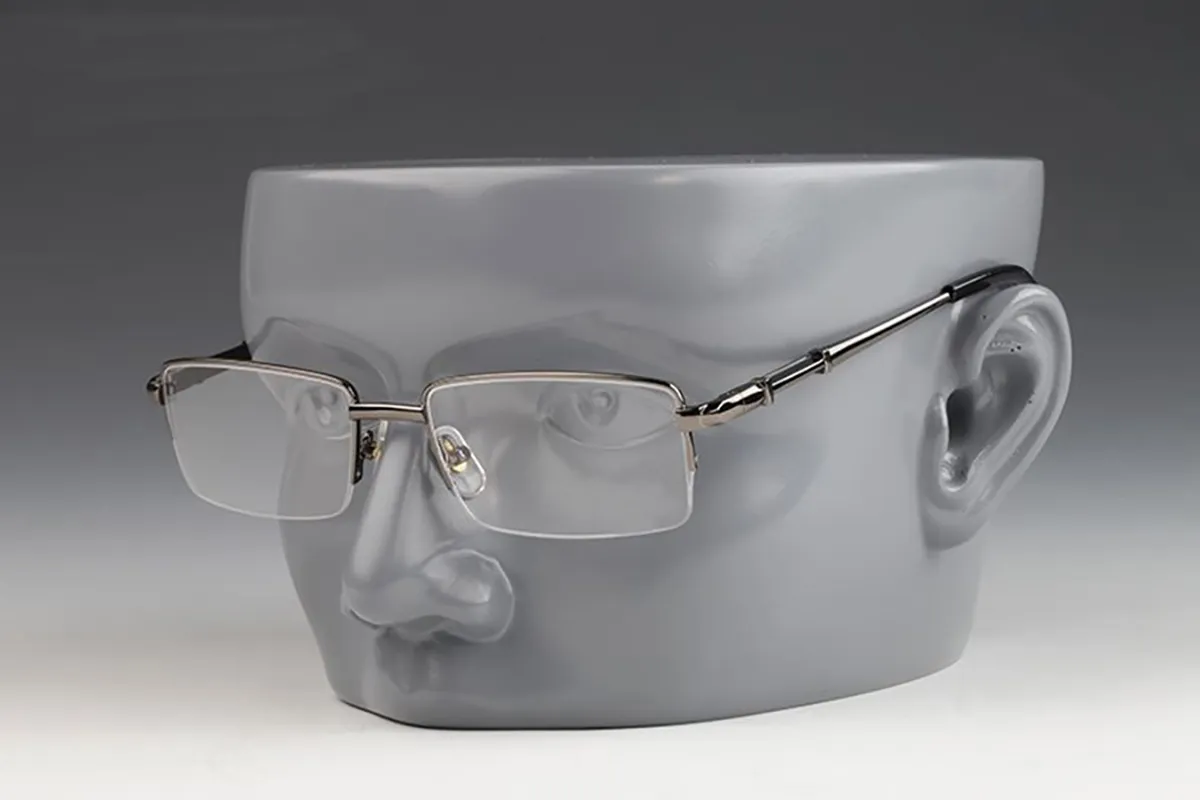 Modne okulary przeciwsłoneczne ramy Buffalo rogu szklanki mężczyzn design marki carter przezroczysty metalowy złota srebrna rama okręgowa okulary słoneczne lu315n