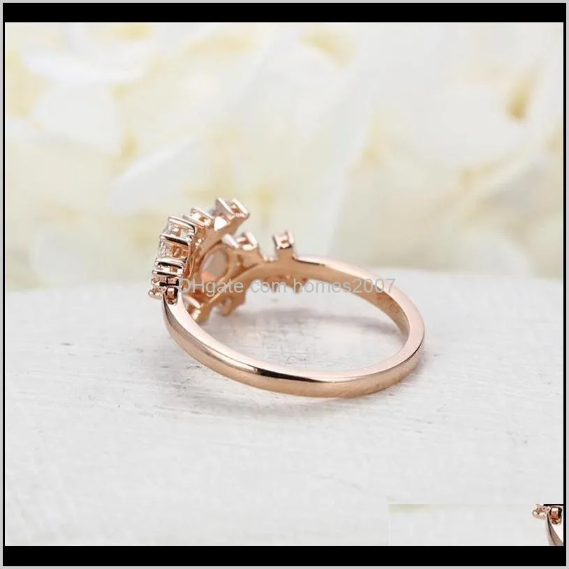 gorgor rings women copper pattern branch leaves minimalist rose gold plated exquisite temperament jewelry 10102906890b wedding