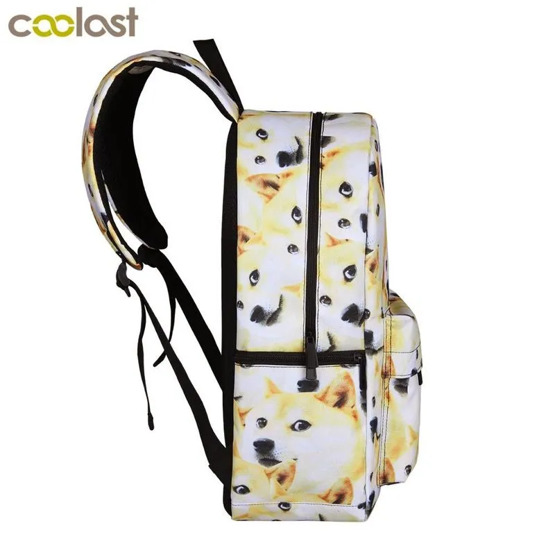 Adorable Cartoon Dog And Cat Sloth Backpack Reins For College Students Perfect For Students Women And Kids Laptop Compartment And Mochila Rucksack 220224 From Nan08 26.79 DHgate.Com
