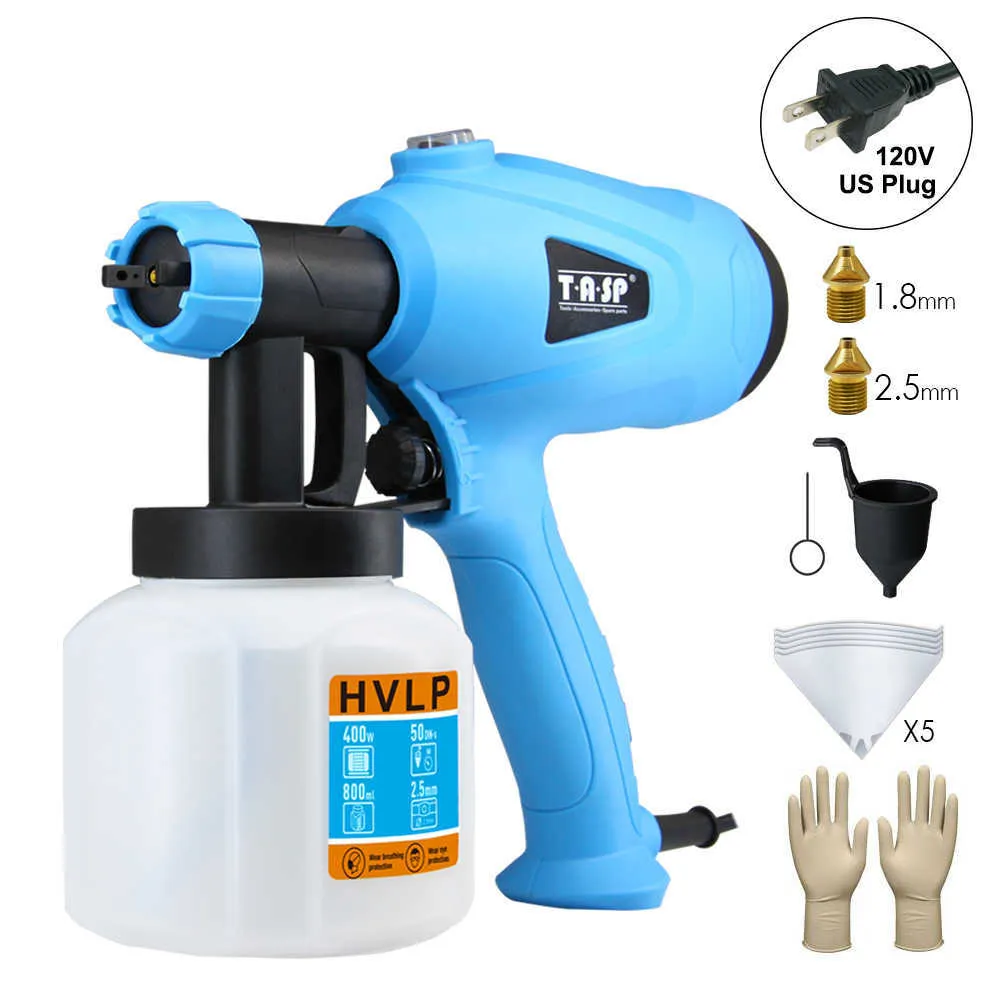 TASP 400W Electric Undercoating Spray Gun With Flow Control For Easy