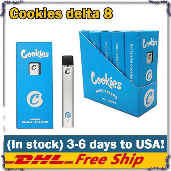 Cookies Disposable Vape Pen Device Pods High Fylers Packaging