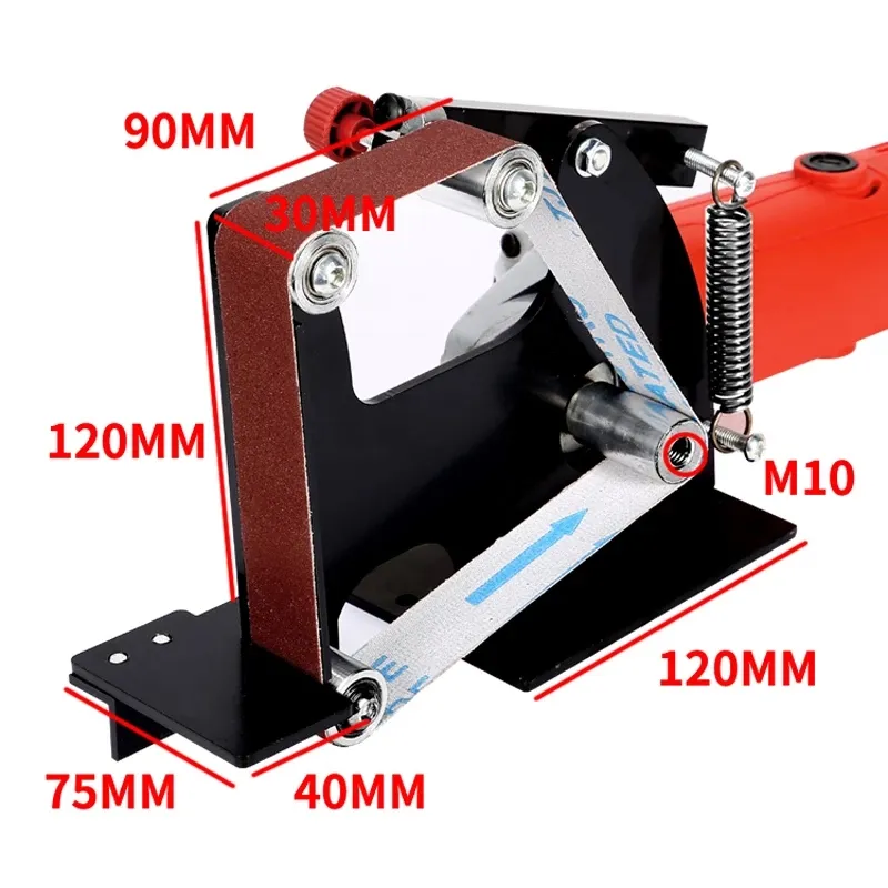 Sanding shop belt adapter