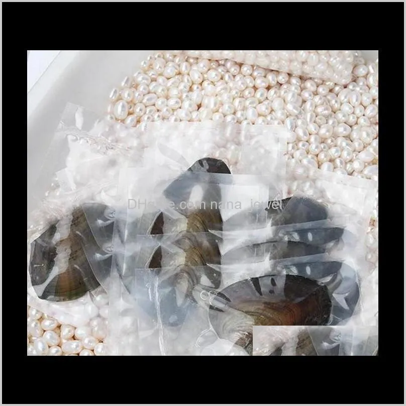 wholesale oysters with dyed natural pearls inside pearl party oysters in bulk open at home pearl oysters with vacuum packaging 