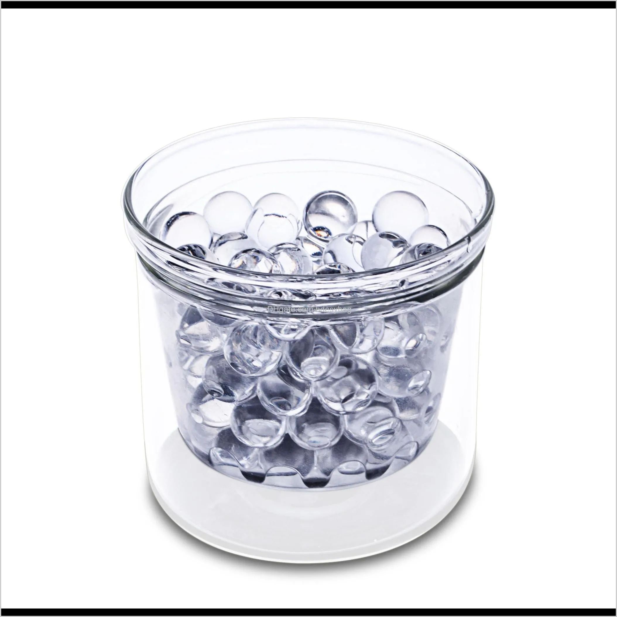 1x 400ml clear glass bowl garden planter vase flower pot with glass infuser home modern pot for green plant