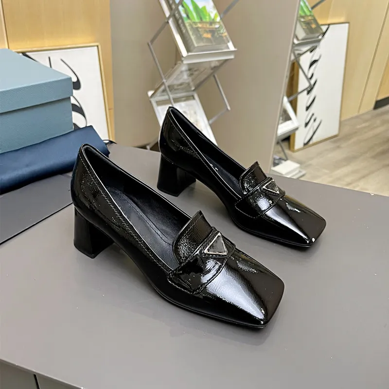 fashion Luxury Designer shoes 2021 autumn Women`s banquet dress shoe Leather sole sneake 5cm high-heeled sling back Top Quality lulu af1 tn 97 metal buckle big size 35-42