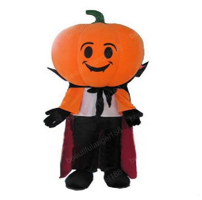 Costume de mascotte Halloween Big Pumpkin de haute qualité personnaliser le personnage de thème Anime en peluche de dessin animé taille adulte déguisement de carnaval de noël