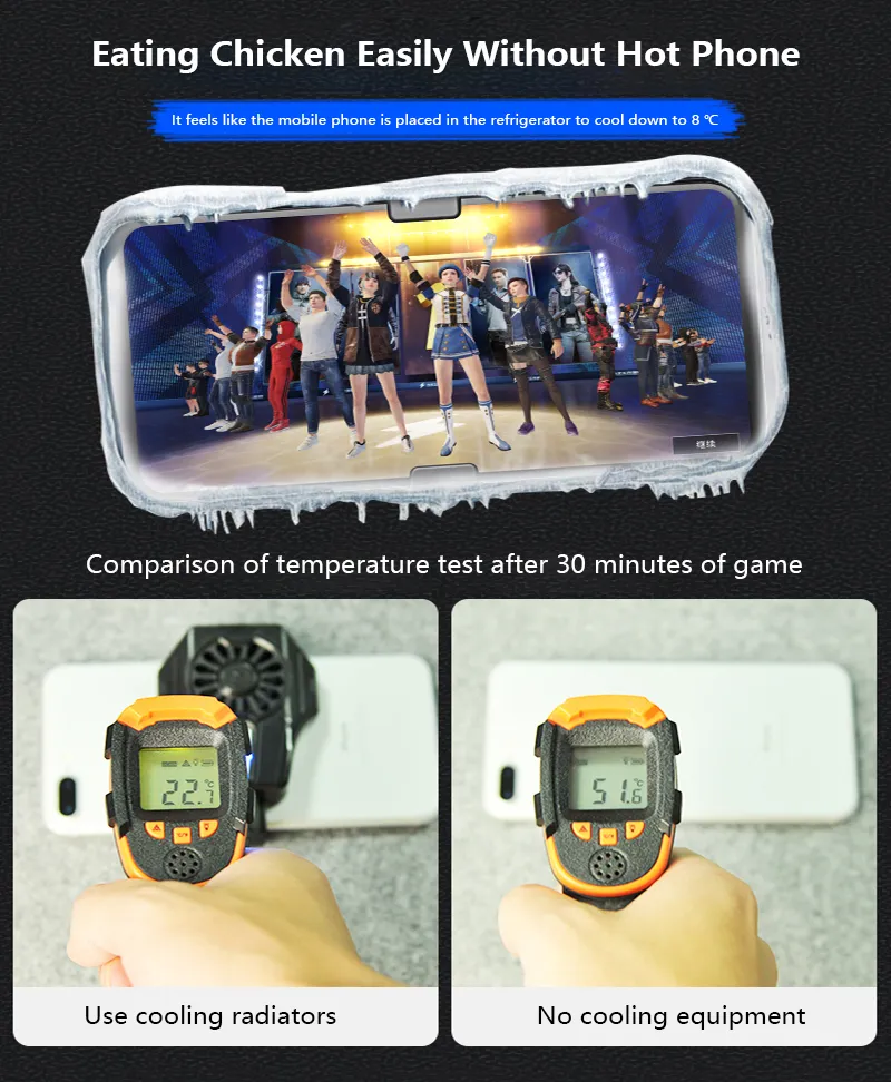 Ventilateur de Refroidissement pour Téléphone Portable DL-01