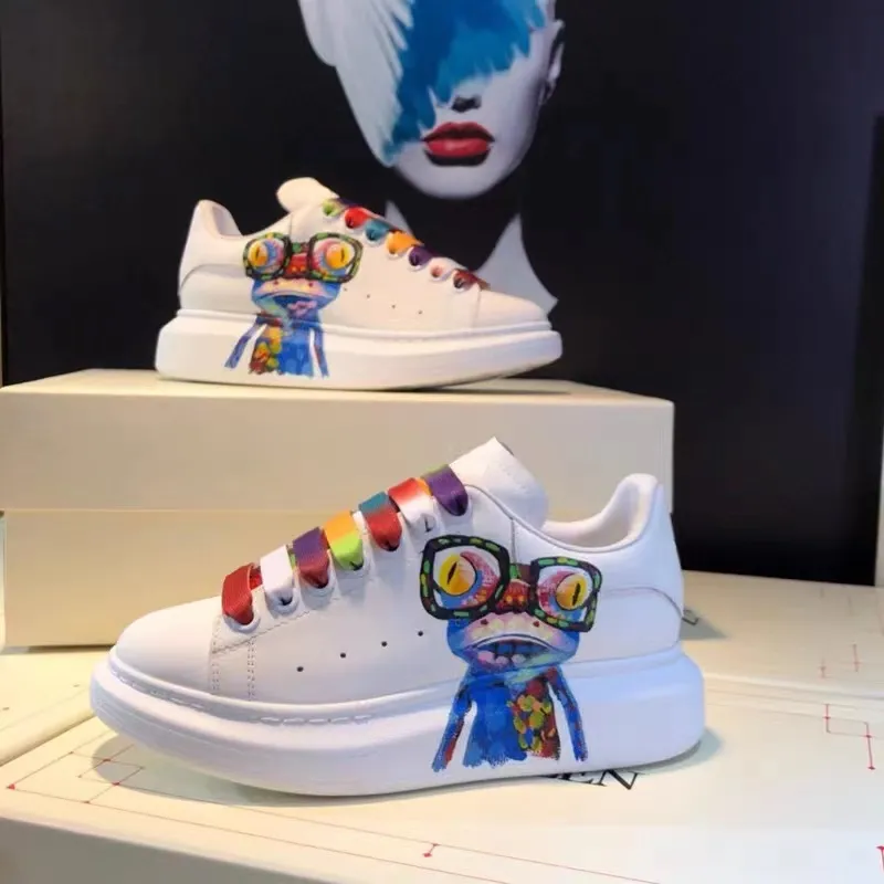 Sneaker Uomo Philippe Model Temple in Pelle Bianca Effetto Schizzo Dipinto  mod. BTLU VQ01 – Catania Calzature –