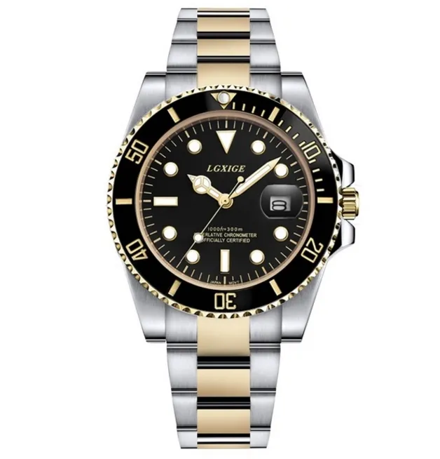 Zegarki dla mężczyzn EWF Factory Green Black Blue Ceramic Automatyczny 3135 Ruch 904L V2 Sport Dive Crystal Mens Watch R116610 Zegarki