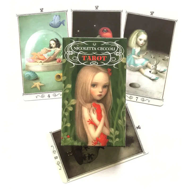 78Card Nicoletta Ceccoli Tarot Oracles For Fate Divination Board Game And A Variety Of Options jeux individuels