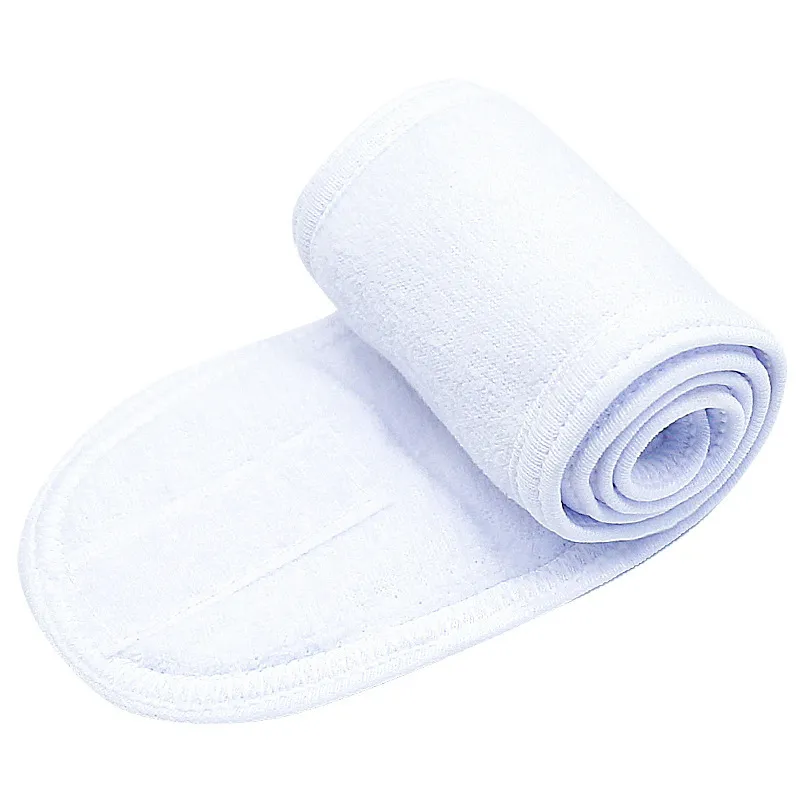 Double-sided terry cloth Headband face wash and makeup remover female sports yoga sweat anti-slip running headscarf hair accessories