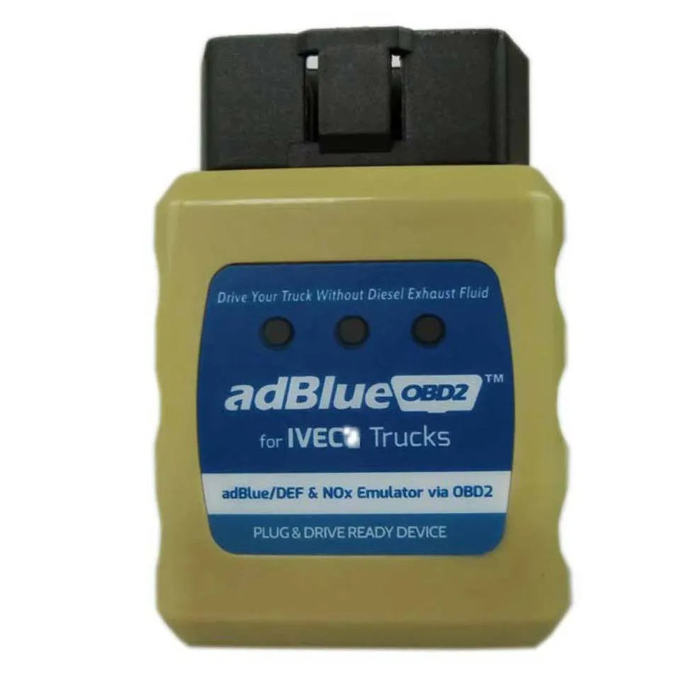 Iveco-Truck 용 OBD 2 Adblue-Obd2를 통한 Adblueobd IV-ECO 트럭 AdBlue/DEF NOX 에뮬레이터를위한 트럭 AdBlue OBD2 에뮬레이터 AdBlueOBD2