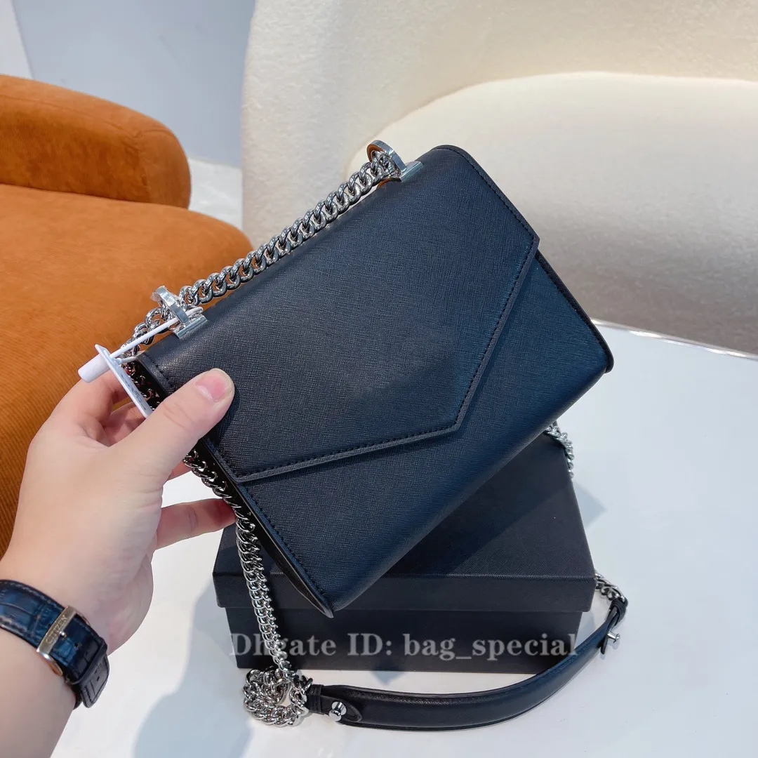 Designer Handbags for women Luxury Monochrome Evening Bags fashion Leather Bag Black White Fashion Female Chain Purse Shoulder Handbag Crossbody