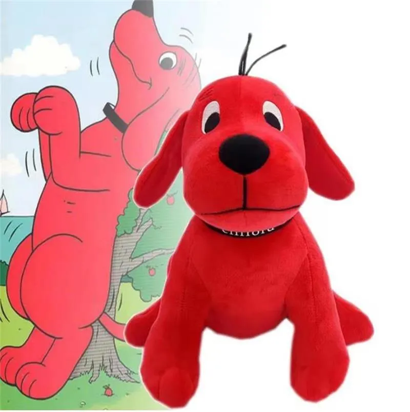 Brinquedos de pelúcia Clifford o grande cão vermelho animado filme mercadoria quente sales crianças presentes