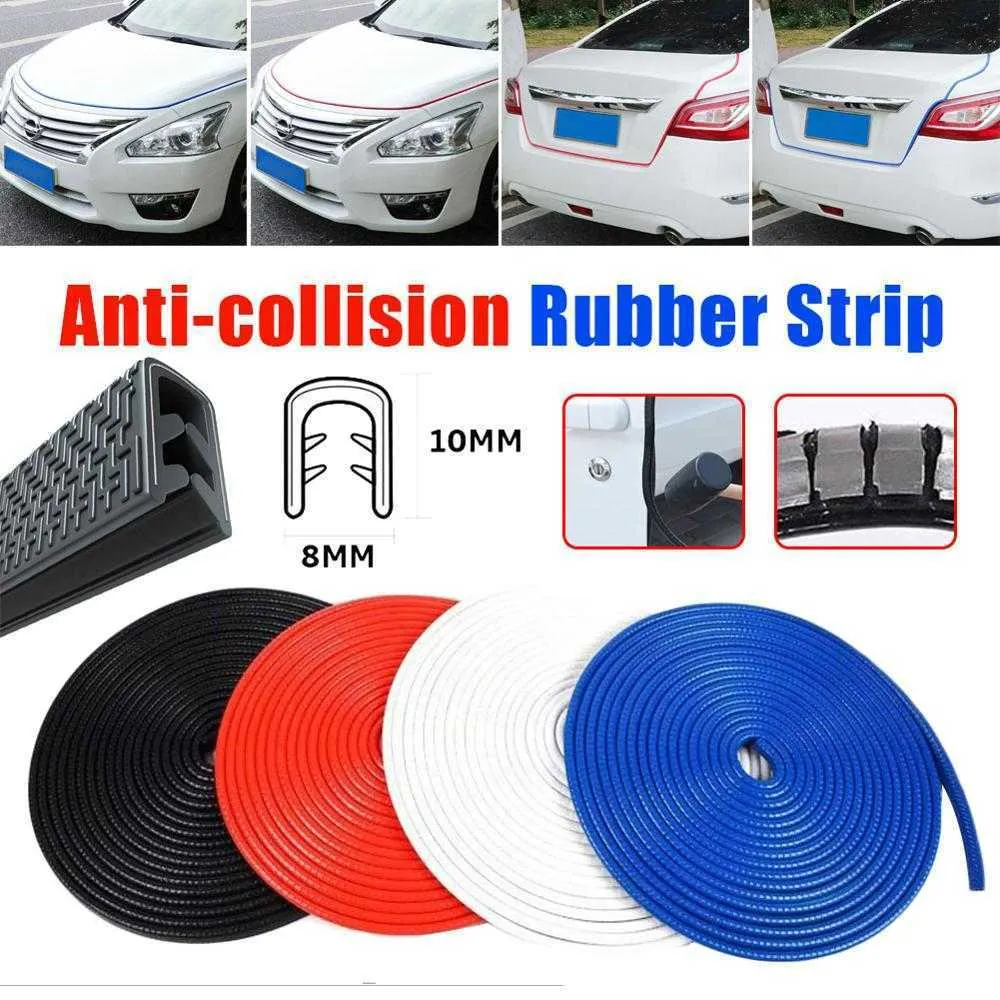 New 3/5M Car Seal Styling Interior Stickers Decoration Strip Mouldings Car Door Dashboard Air Outlet Steering Strips For Auto