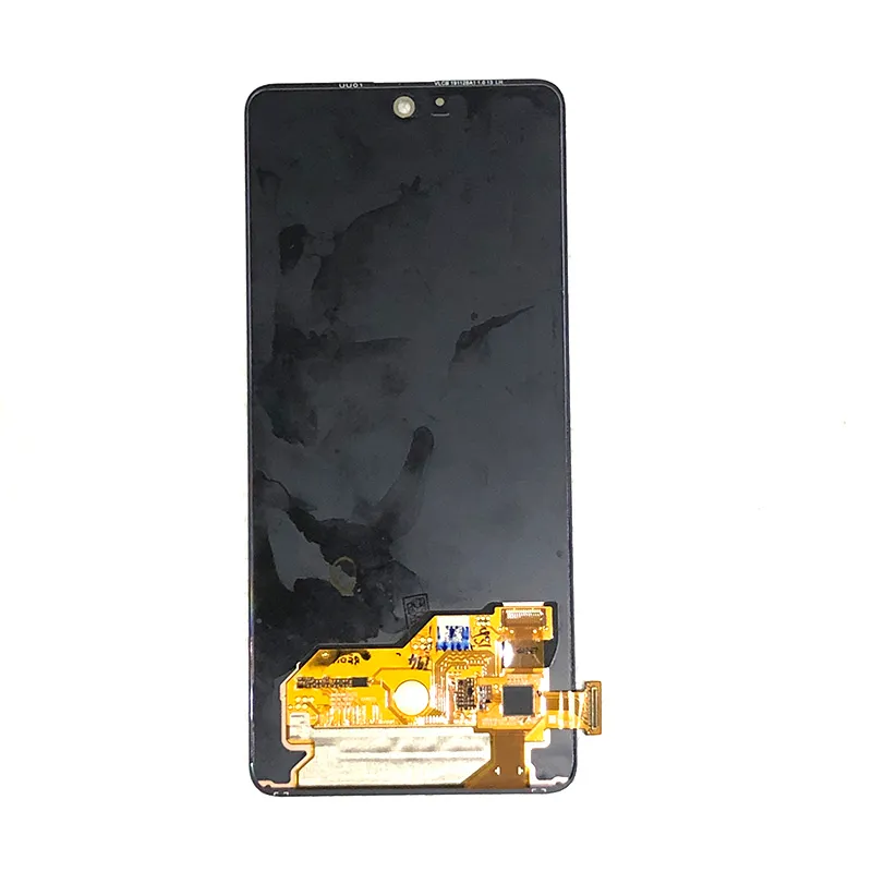 LCD-skärmskärmspaneler för Samsung Galaxy A51 5G A516 A516U 6,5 tum ingen ram mobiltelefon ersättningsdelar svart