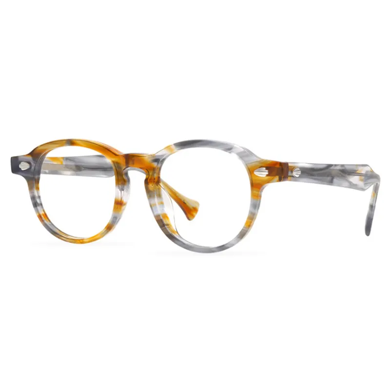 Óculos de sol da moda enquadramentos japoneses design de acetato de acetato de acetas retro mulheres óculos óculos óculos lentes clara prescrição vidro miopia vintage