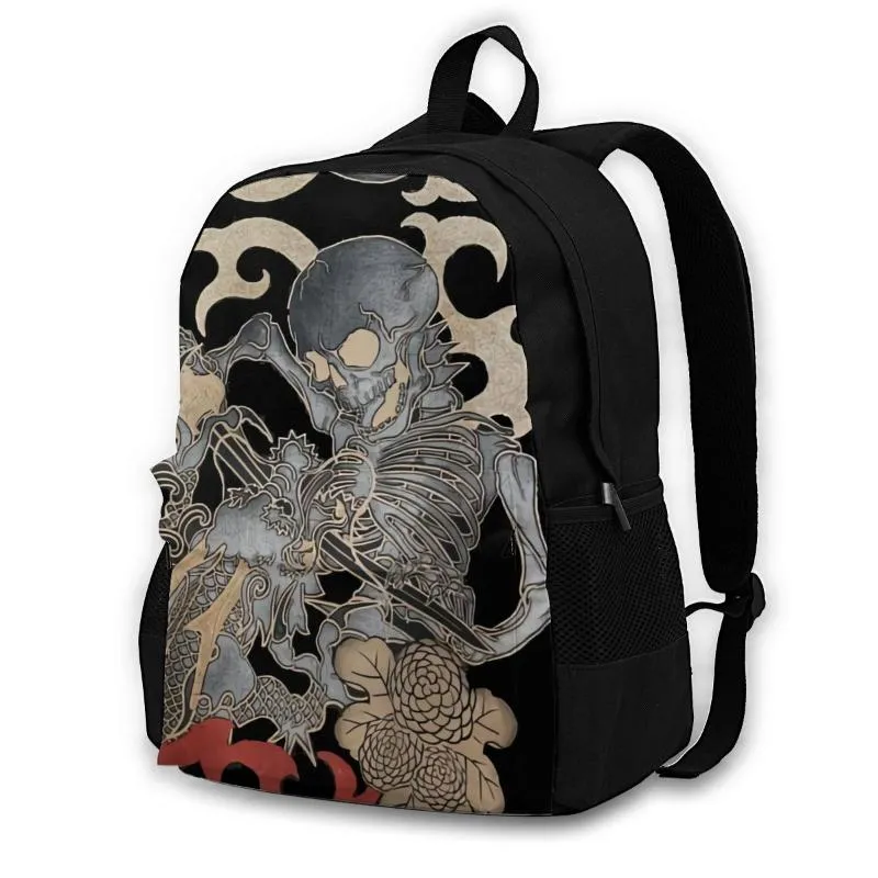 Mochila Equipo vintage Ed Hardies Y2K Cyber ​​(3) Bolsa de alta calidad Schoolbag para mujer mujer