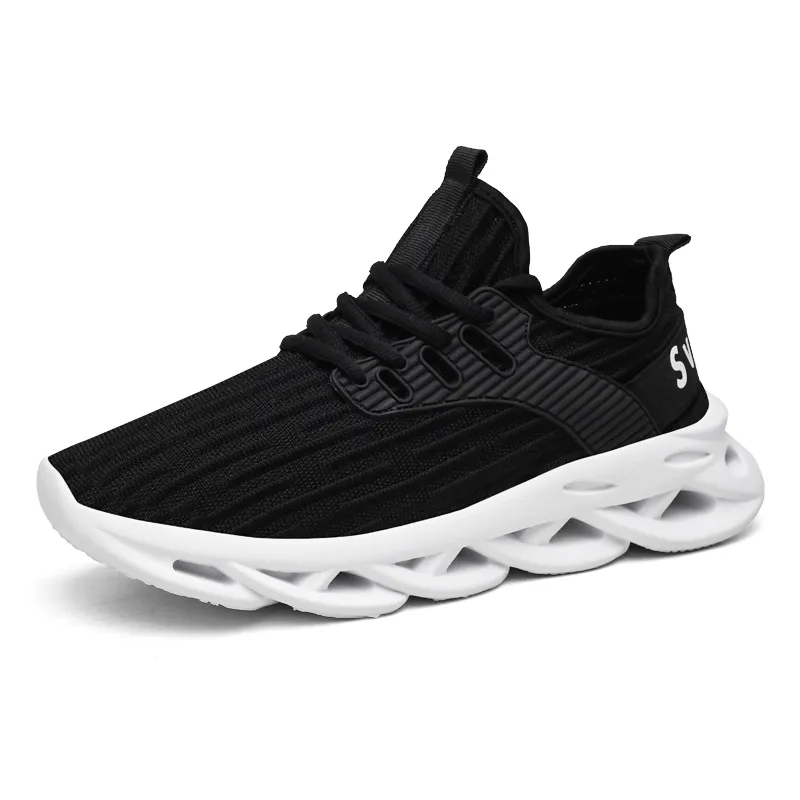 Stylish Unisex Jogging Shoes For Men In White Beige And Grey
