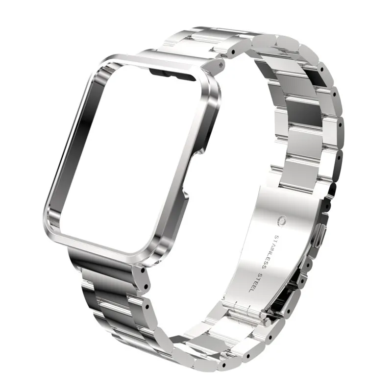 Metal Bracelet For Xiaomi Mi Watch Lite Case Strap Stainless Steel  Watchband For Redmi Watch 2 Lite Strap Wrist Band Correa Belt