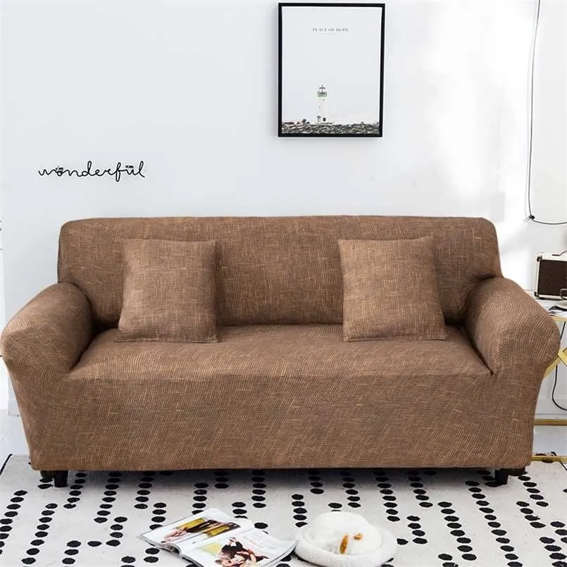 Corner Sofa Covers voor Woonkamer Slipcovers Elastische Stretch Sectional Cubre, L-vorm moet 2 stuks 211116 kopen