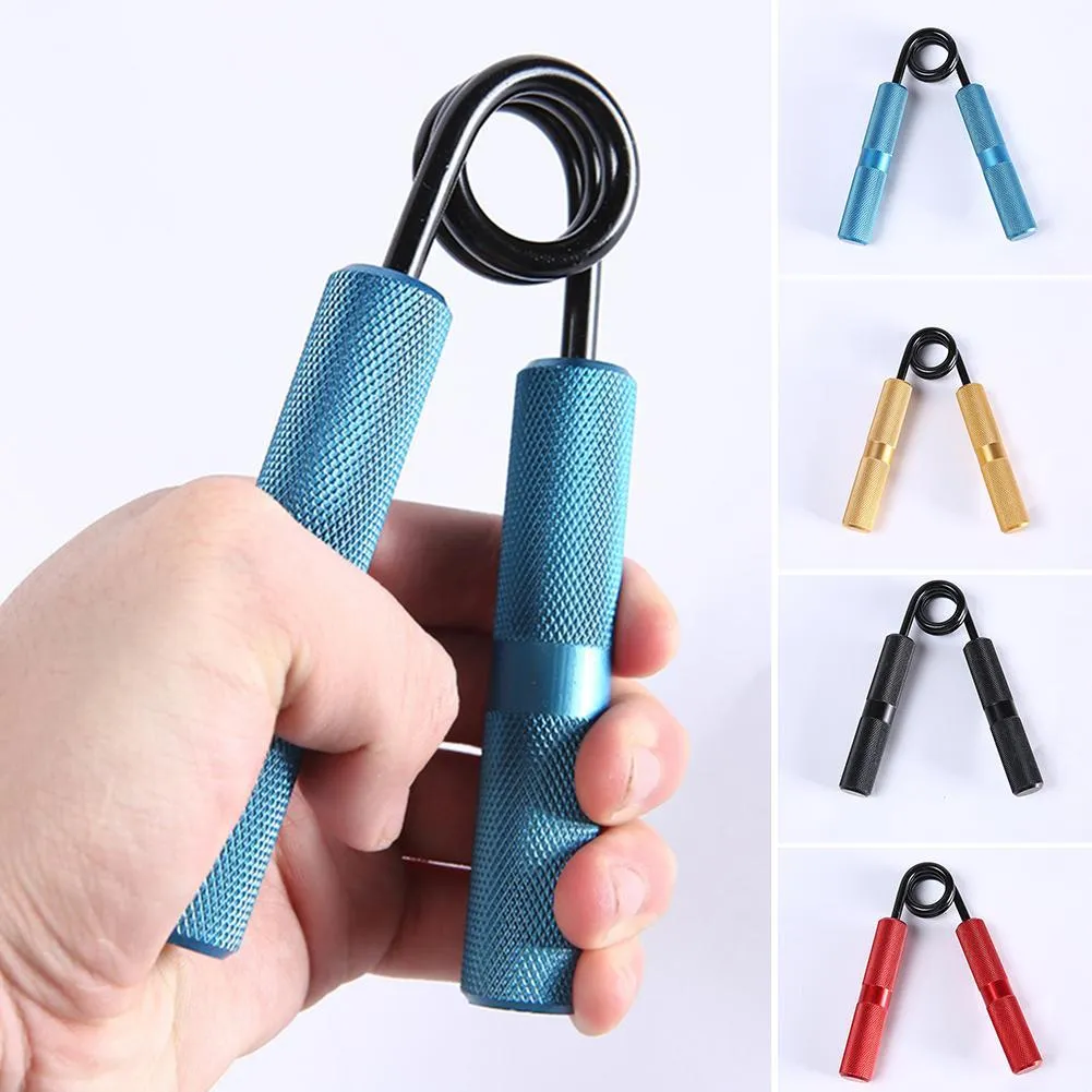 100-300LBS Metal Fitness Hand Forearm Wrist Grip Gripper Trainer Strengthener for bodybuilder power lifter climber Hand training X0524