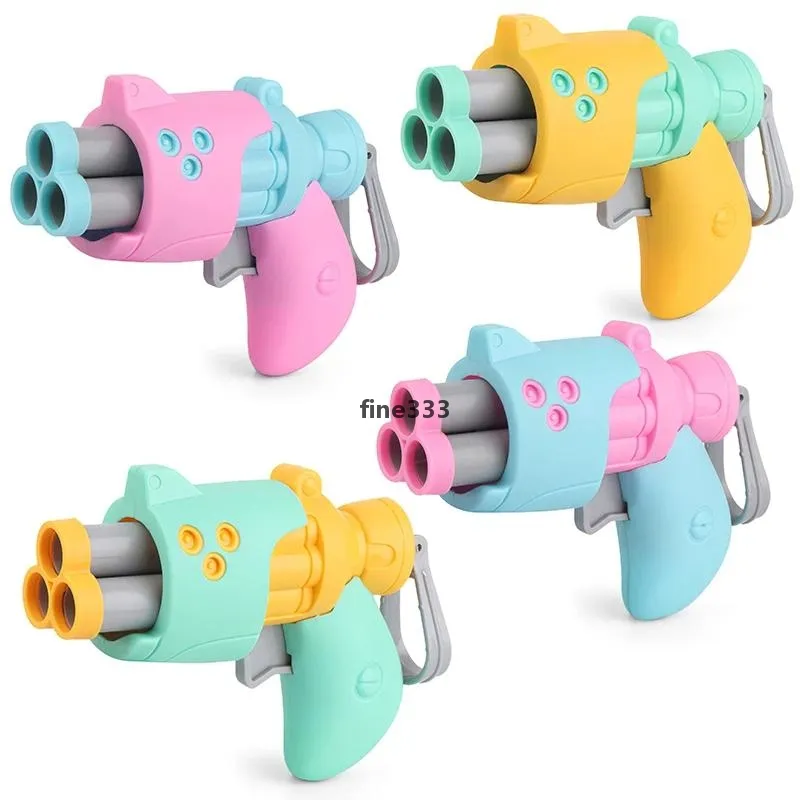 1Pc Children Soft Bullet Pistol Toy Kids Outdoor Fun Shooting Plastic Gun Boy Gift 4 Colors Random