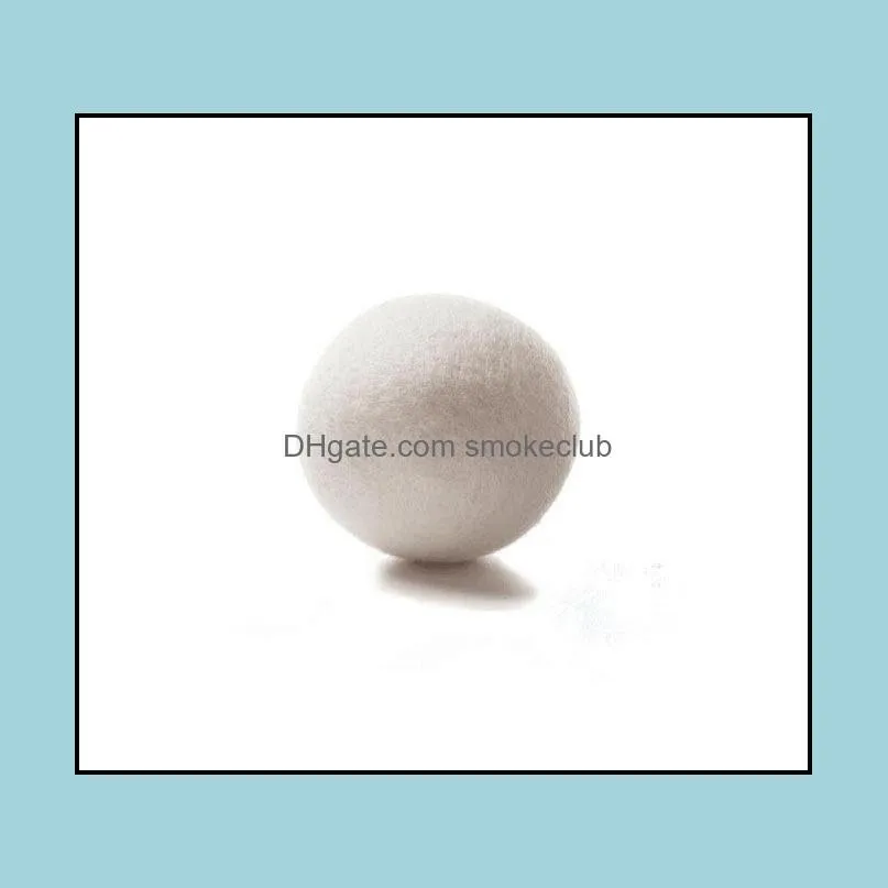 100% Wool Dryer Balls Premium Reusable Natural Fabric Softener 2.75 inch Static Reduces Helps Dry Clothes in Laundry Quicker