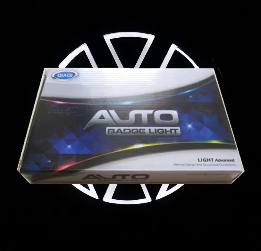 5D Araba Led Amblem Işıkları Otomatik Rozet Sembolleri VW Accessories için Beyaz Mavi Kırmızı Logo Aydınlatma43370042654