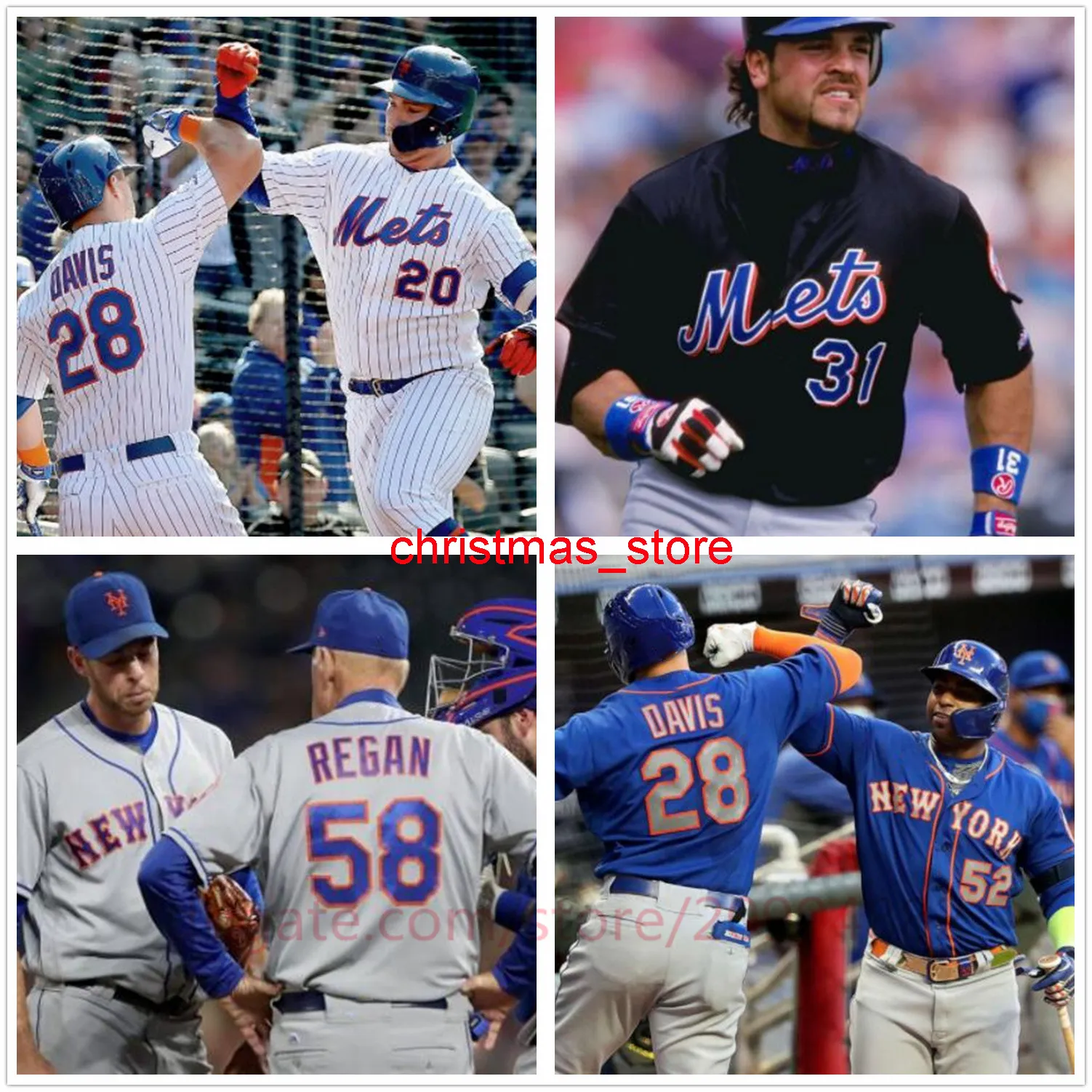 12 Francisco Lindor Jersey 2021 Personnalisé Jacob deGrom Pete Alonso Mike Piazza Dwight Gooden Keith Hernandez Darryl Strawberry York