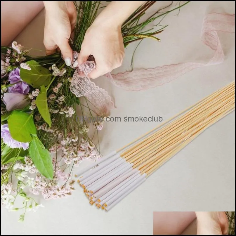 Other Arts And Crafts 30pcs Flower Bouquet Bamboo Sticks Shop DIY Packaging Materials